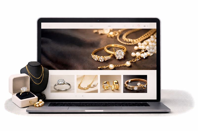 Sklep internetowy z biżuterią